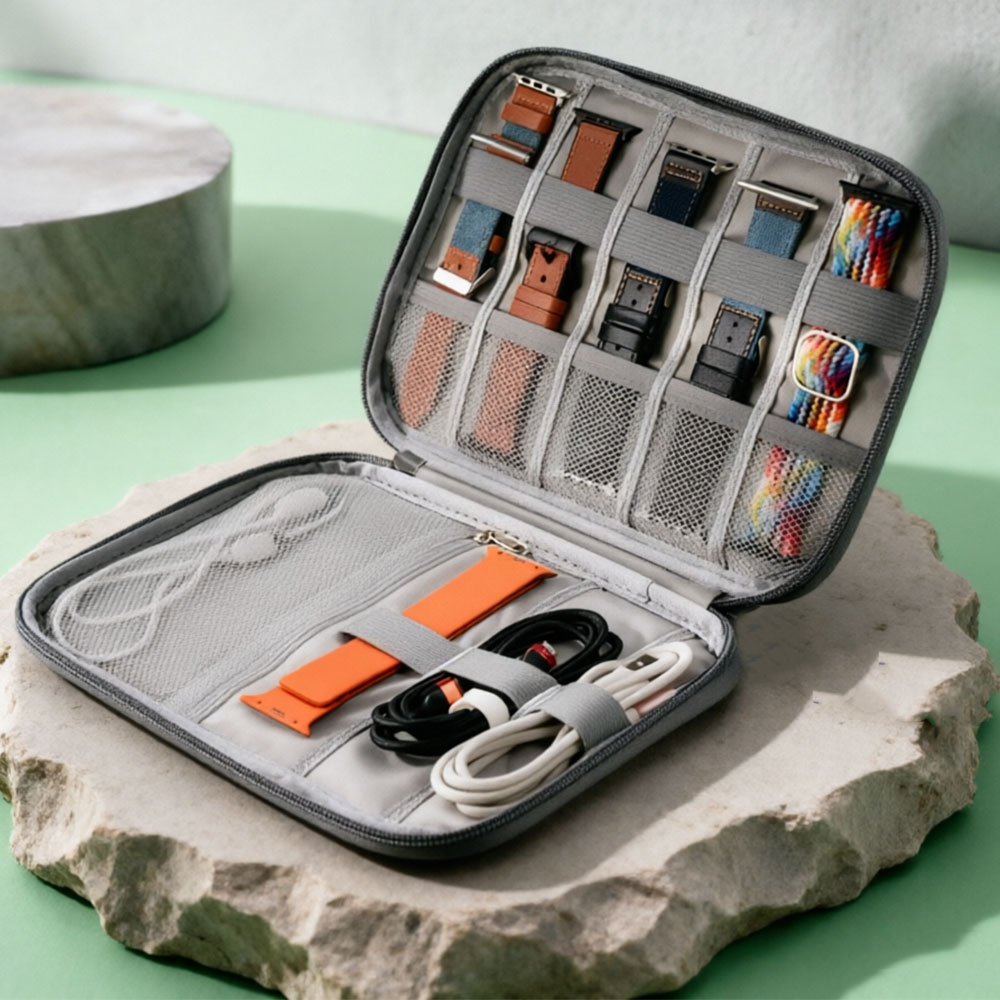 Tag Watches Smartwatch - Custodia da viaggio per cinturini Apple