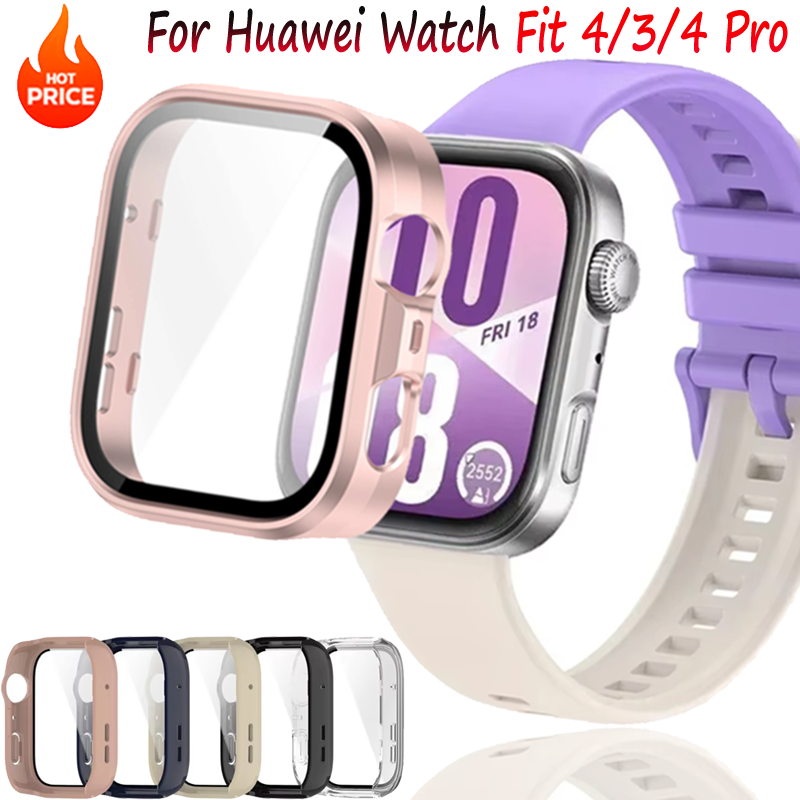 Huawei Smartwatch Watch Fit - Custodia per PC in silicone +