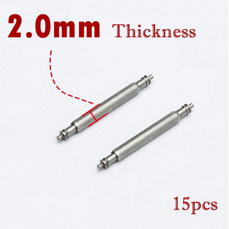 Spring Bar Tool - 15 pezzi perno cinturino orologio diametro