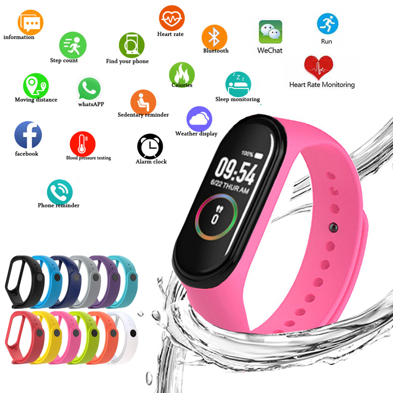 Smartwatch Branded Watches For Women - M4 Smart Orologi Braccialetti sportivi per