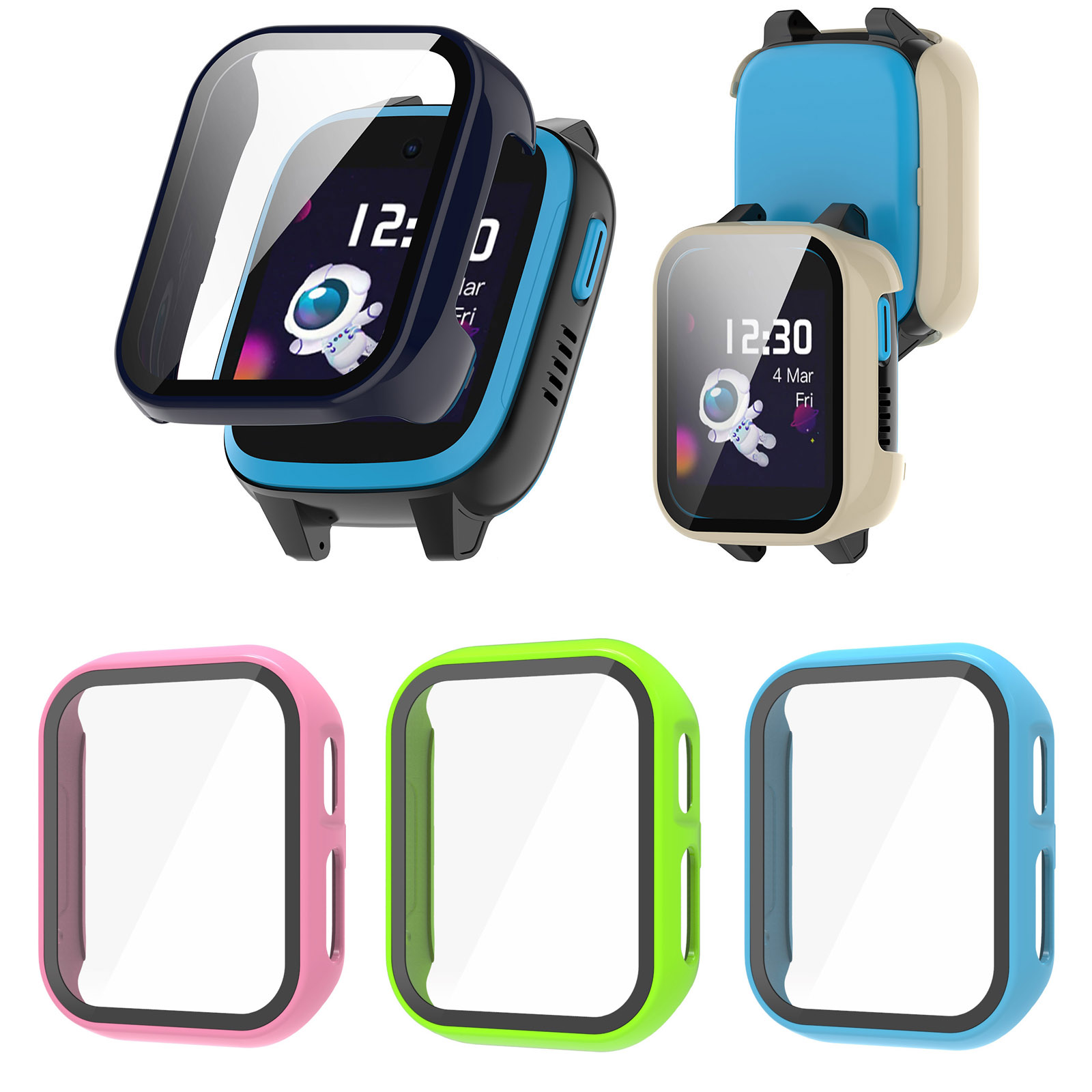 Smartwatch Watches Kids - Custodia protettiva per schermo in vetro