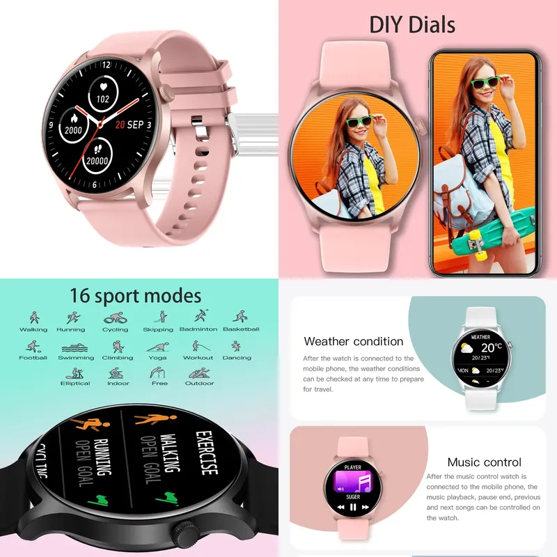 Watch Smartwatch - SENBONO MAX8 Smartwatch per Uomo e