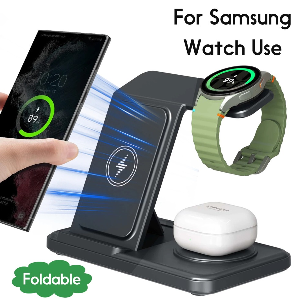Watch 7 Smartwatch Iphone - Caricatore Wireless 3 in 1 Pieghevole