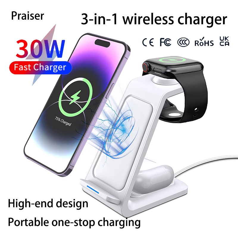 Watch 7 Smartwatch Iphone - Base di ricarica wireless 3 in