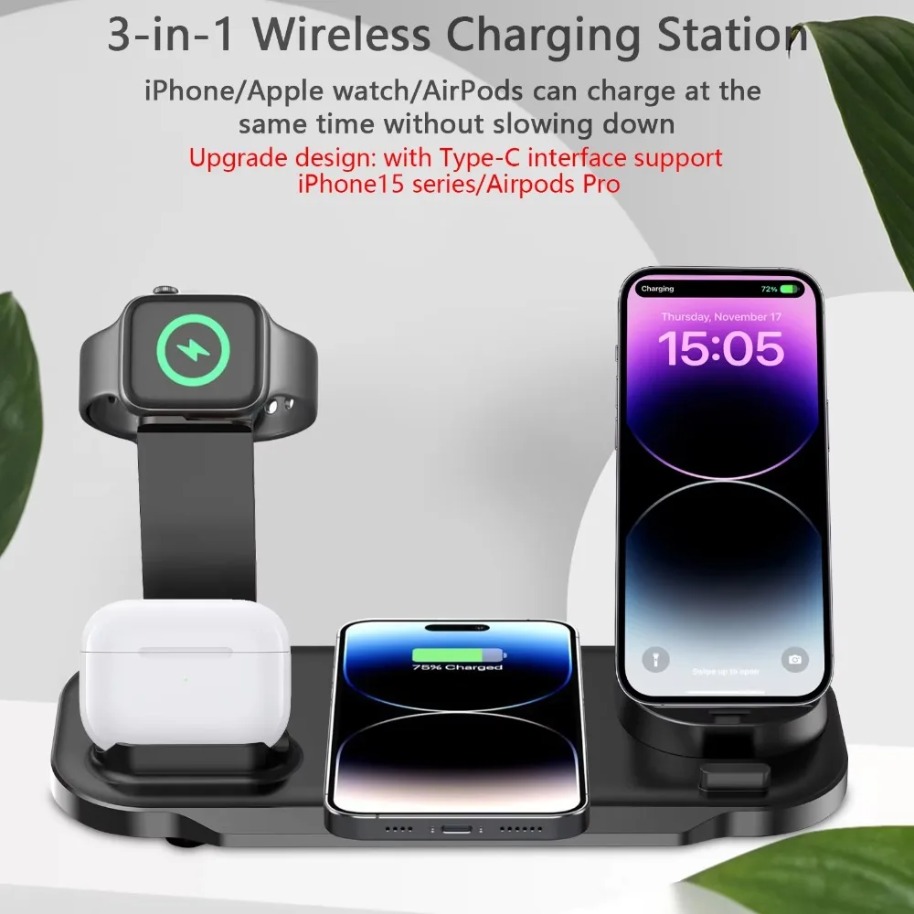 Caricatore Wireless 7 in 1 con - Watch 7 Smartwatch Iphone recensione e prezzo