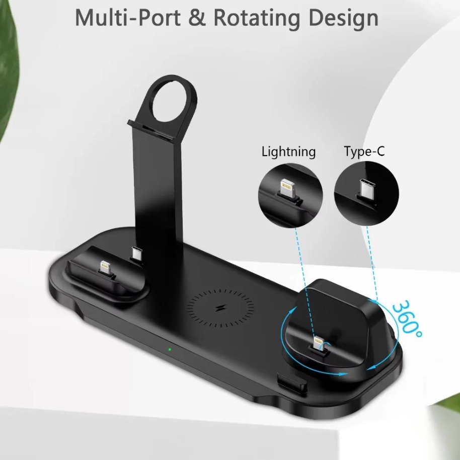 Caricatore Wireless 7 in 1 con - Watch 7 Smartwatch Iphone recensione e prezzo