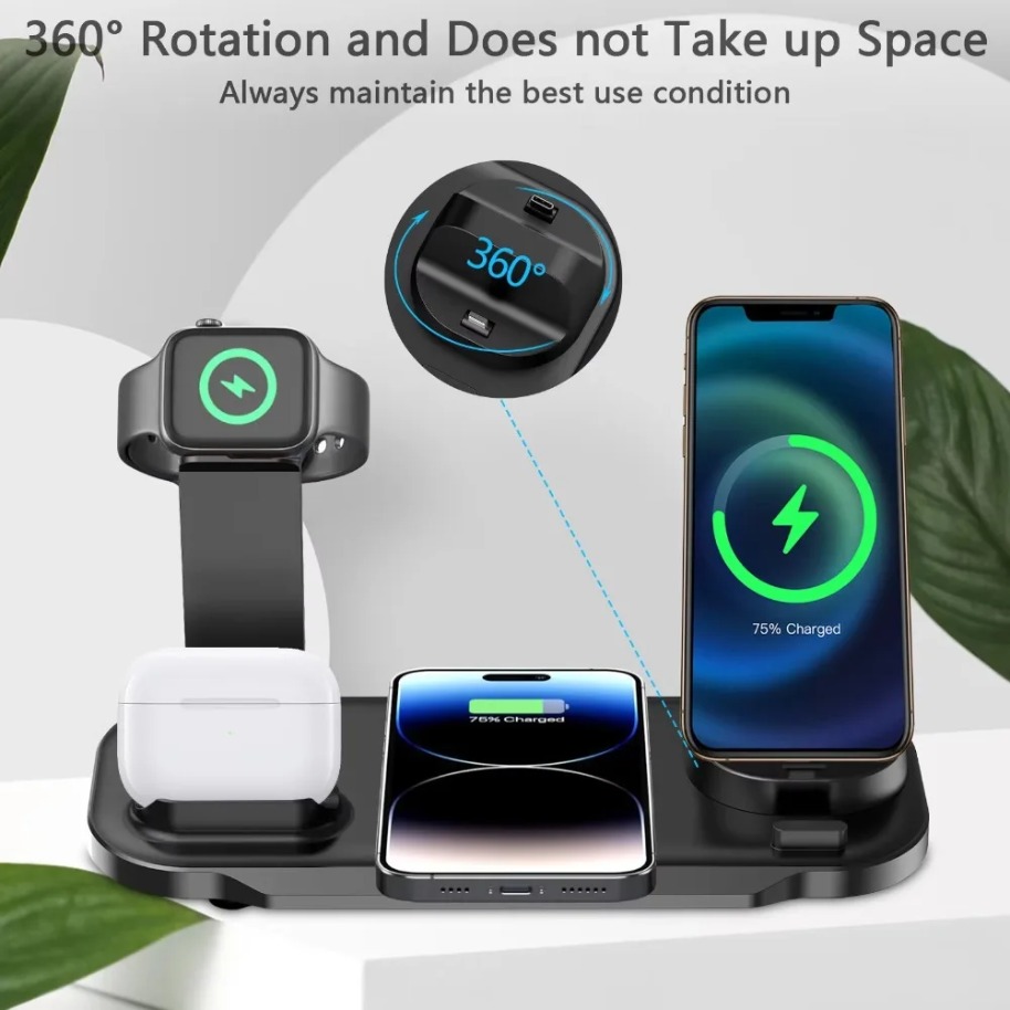 Caricatore Wireless 7 in 1 con - Watch 7 Smartwatch Iphone recensione e prezzo