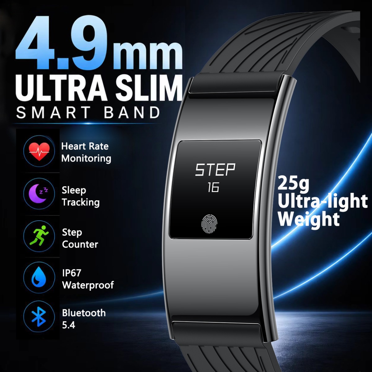 Smartwatch Ultra-Sottile 4.9mm - Smartwatch Slim Watches For Men recensione e prezzo