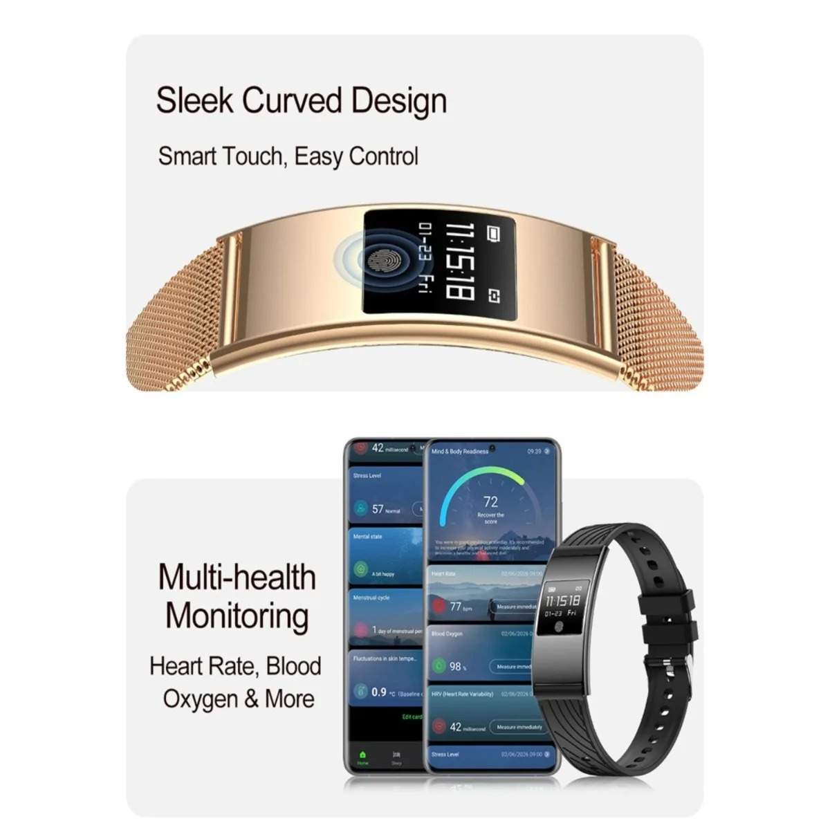 Smartwatch Ultra-Sottile 4.9mm - Smartwatch Slim Watches For Men recensione e prezzo