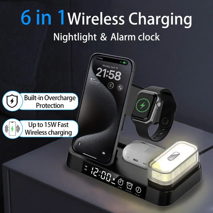 Caricatore Wireless 6 in 1 con - Watch 7 Smartwatch Iphone recensione e prezzo