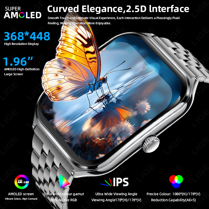Smartwatch LIGE Ultra-Sottile  - Smartwatch Slim Watches For Men recensione e prezzo