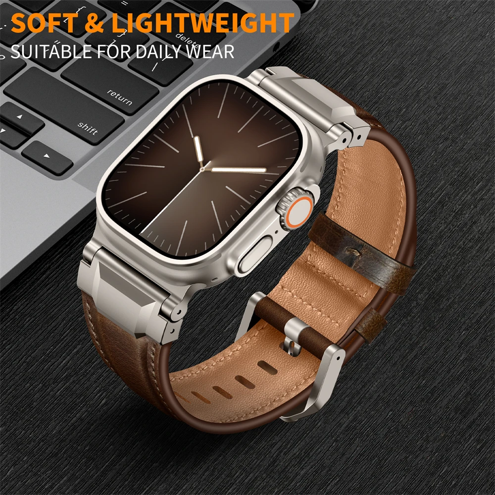 Cinturino in Pelle dal Design  - Smartwatch Slim Watches For Men recensione e prezzo