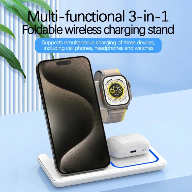 Caricatore Wireless 3 in 1 Pie - Watch 7 Smartwatch Iphone recensione e prezzo