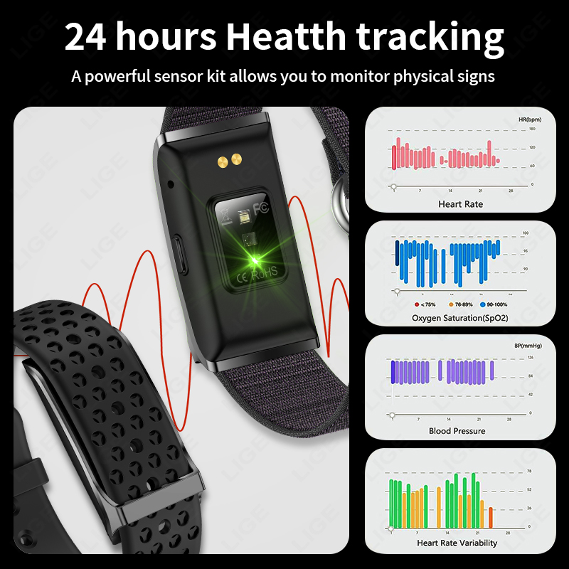 LIGE 100+ Sport Fitness Tracke - Watch Smartwatch recensione e prezzo