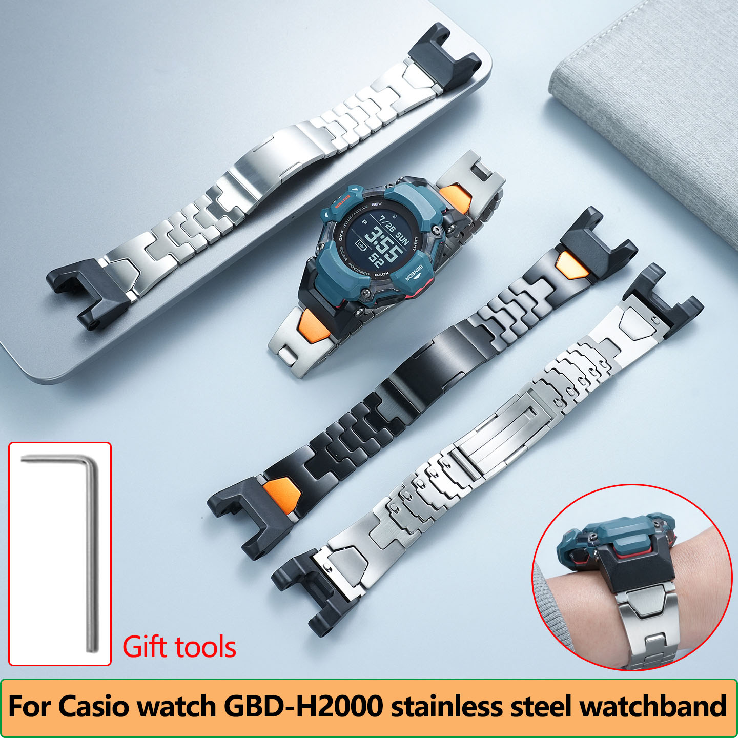 Bracciale con cinturino in met - Casio Watches Smartwatch recensione e prezzo