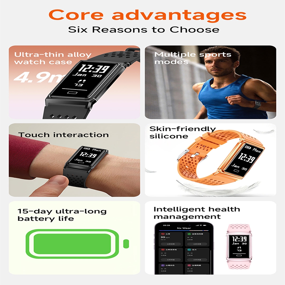 Nuovo Smartwatch Ultra-Sottile - Smartwatch Slim Watches For Men recensione e prezzo