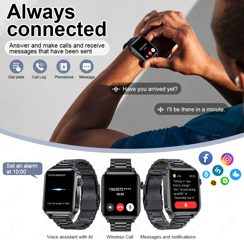 Nuovo Smartwatch 2026 per Uomo - Smartwatch Watches Wallpaper recensione e prezzo